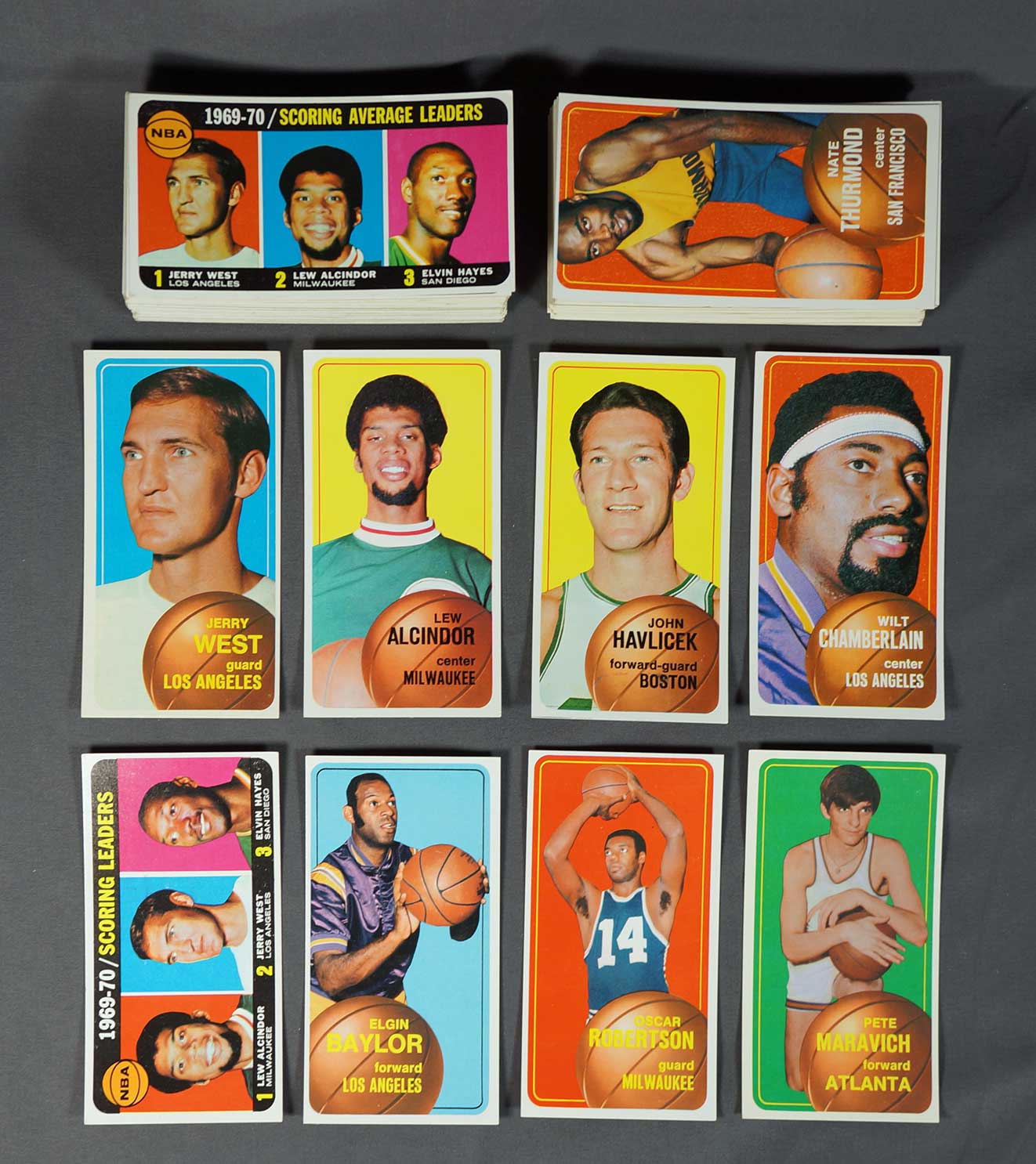 1970 Topps Basketball Complete Set