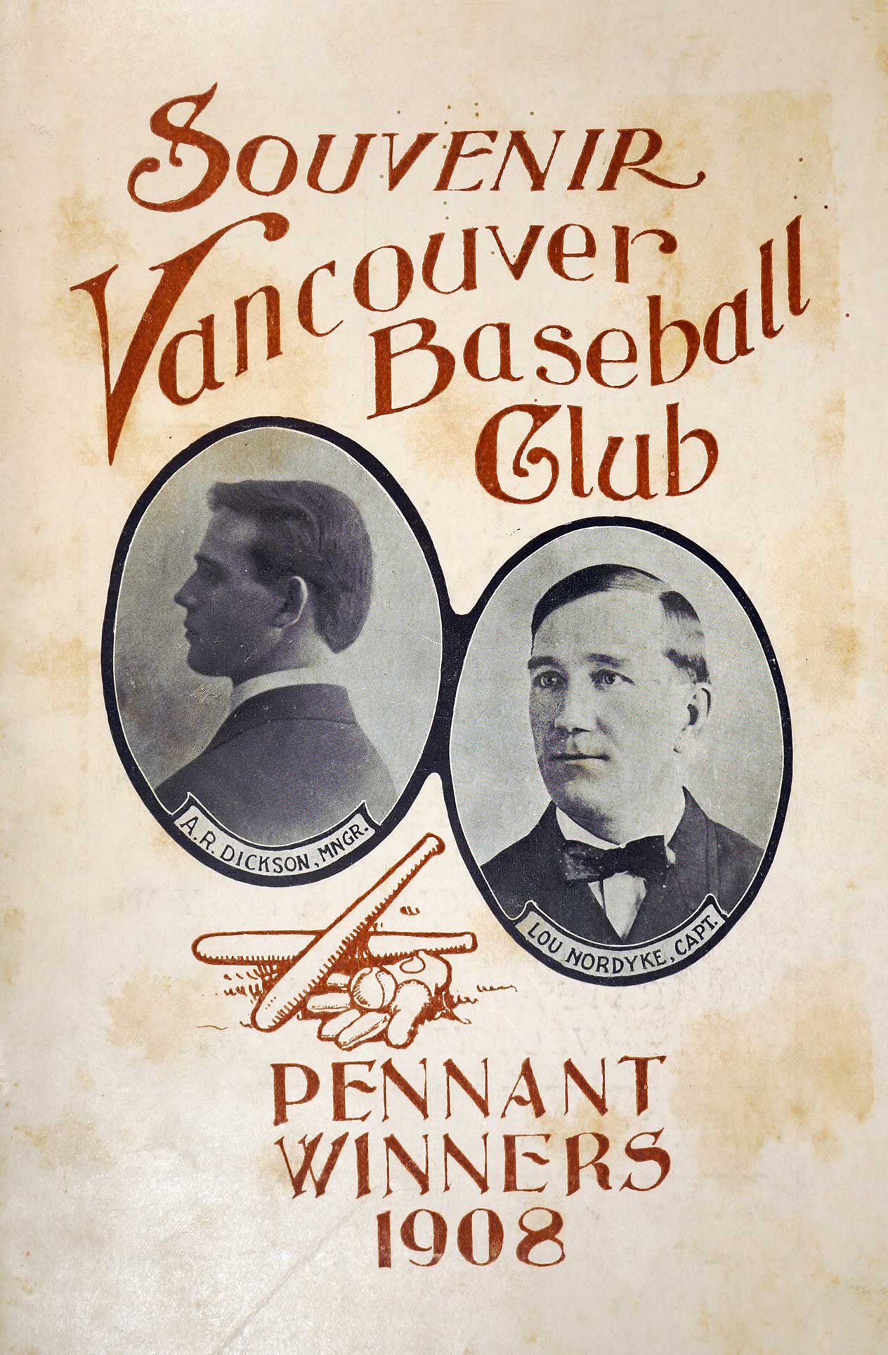 1908 Vancouver, B.C. Baseball Club "Pennant Winners 1908"