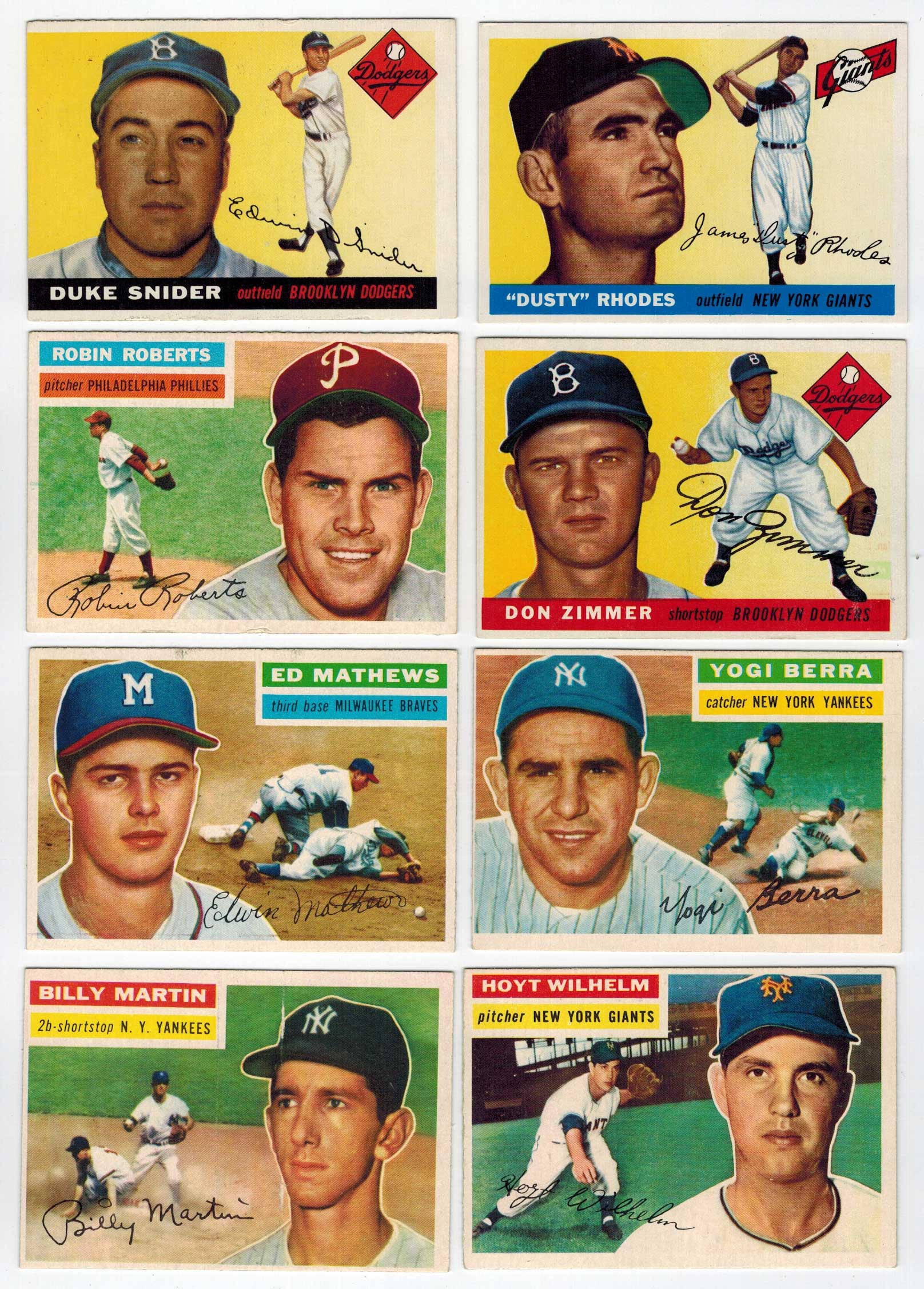 1956 Topps Near Complete Set (330) Cards