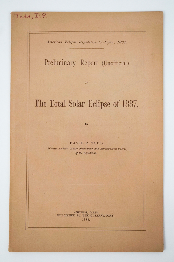 The Total Solar Eclipse of 1887