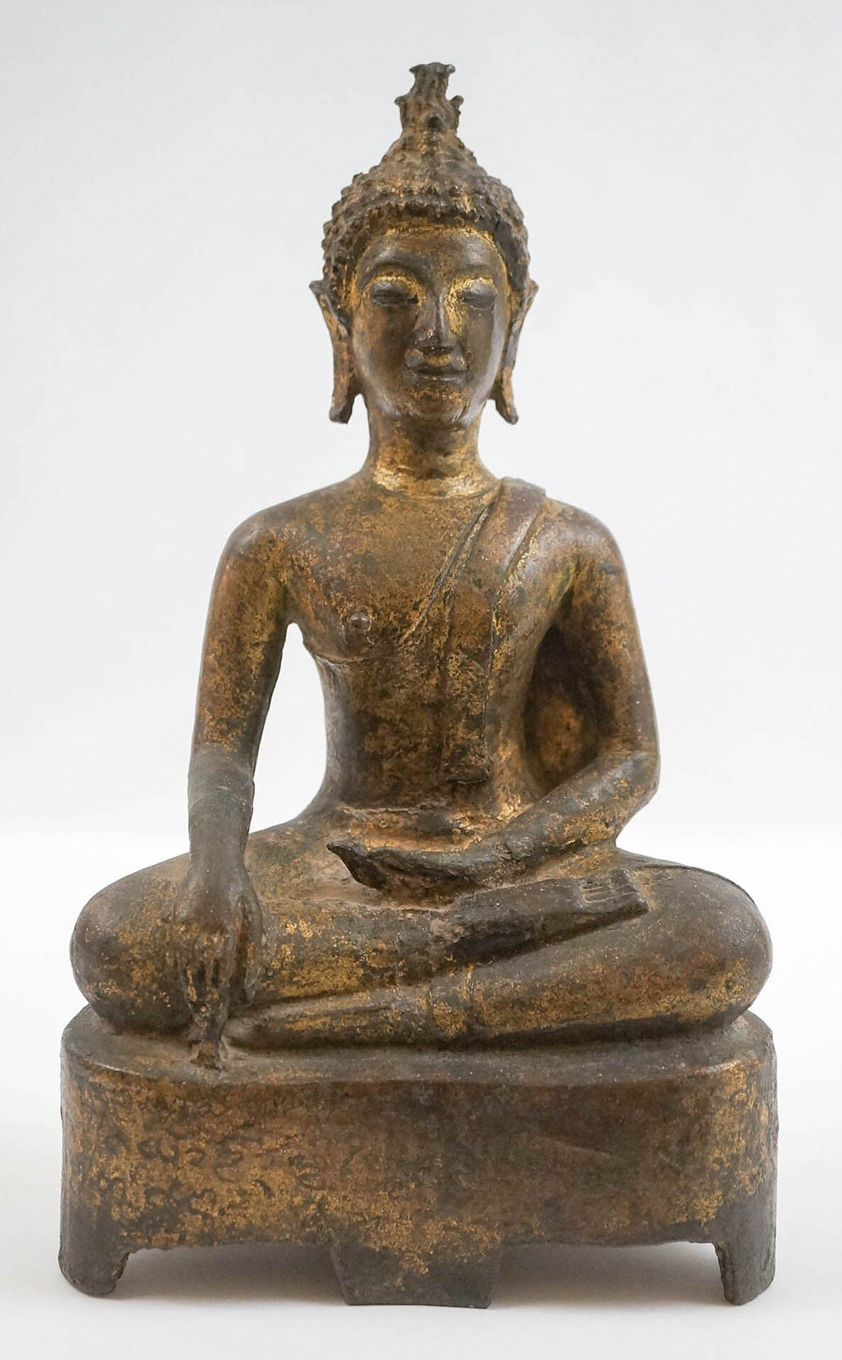 A Very Old Bronze Figure of Buddha