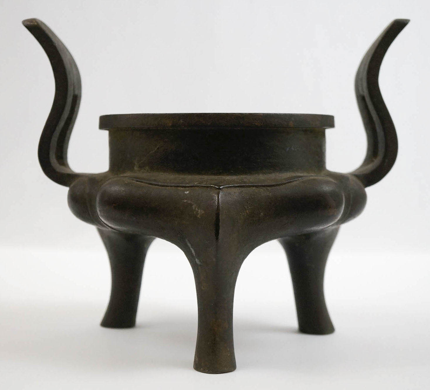 Chinese Bronze Censer 7.75in Tall