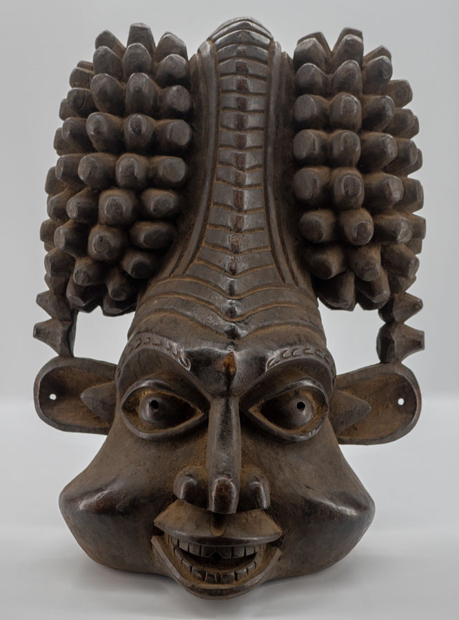 Gigantic Bamun African Mask from Cameroon