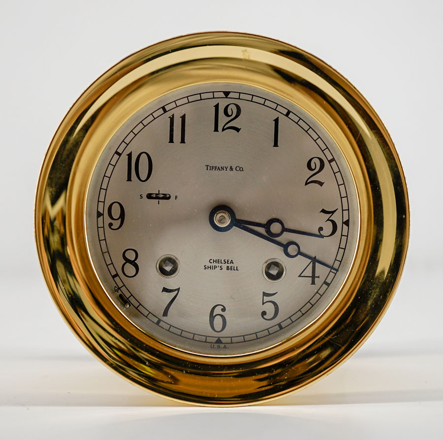 Tiffany & Co. Chelsea Ship's Bell Clock