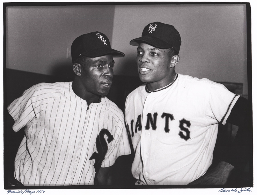 Wille Mays & Minnie Minoso Photograph by Salas