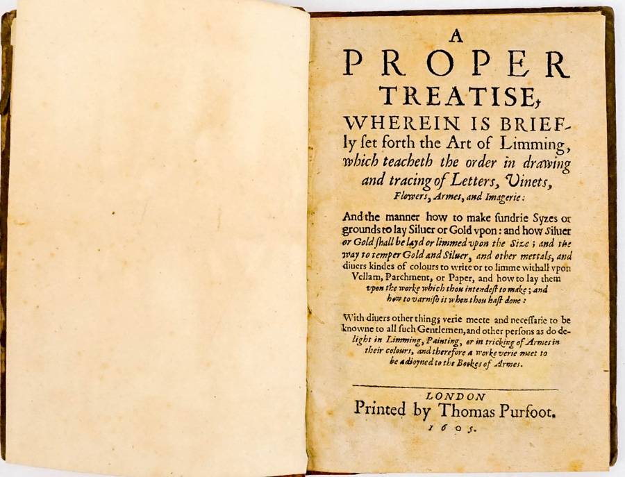 The Art of Limming, Thomas Purfoot 1605