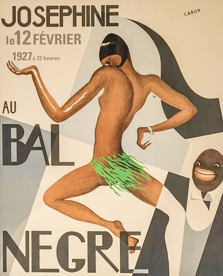 Josephine Baker Lithograph Poster