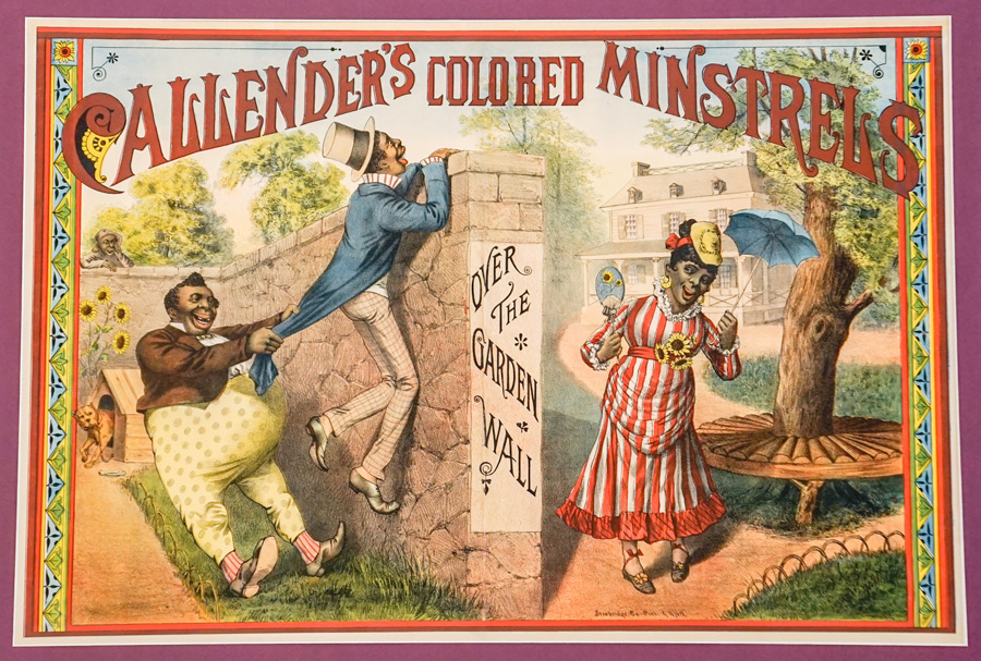Antique Callender's Minstrels Poster by Strobridge