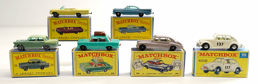 Matchbox Lesney Vintage Vehicles with Boxes (6)