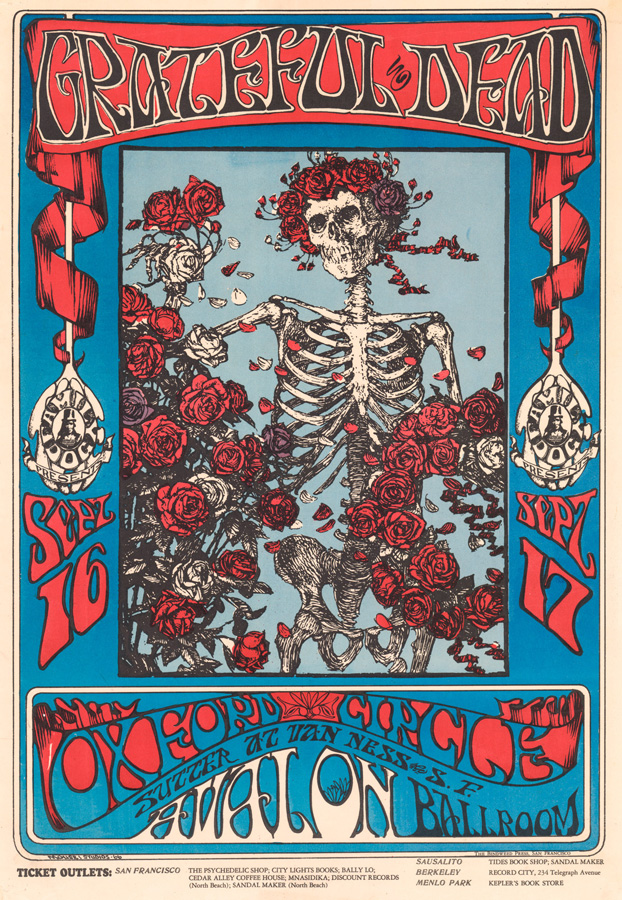 Grateful Dead Poster FD-26 First Printing
