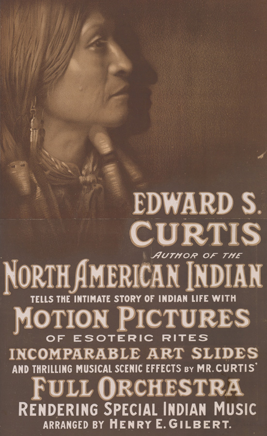 Edward Curtis Advertising Poster