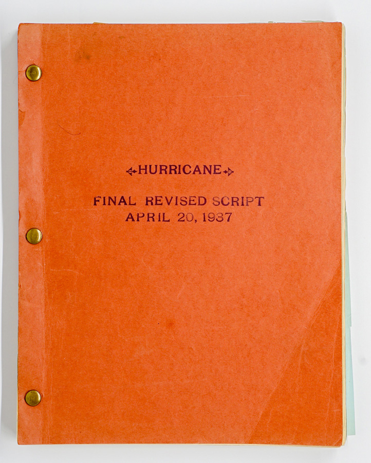 The Hurricane (United, 1937) Final Revised Script