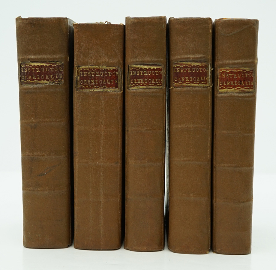 Instructor Clericalis by Gardiner 1717-24 (5 Vol)