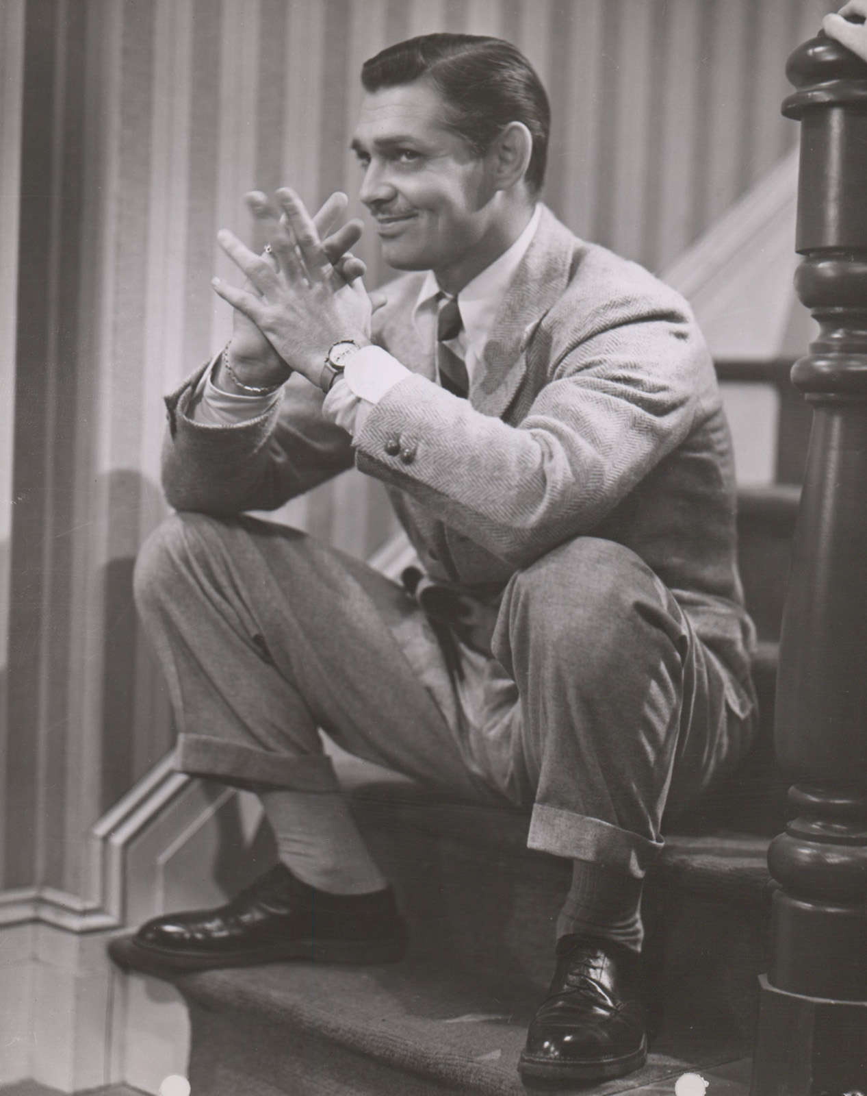 Clark Gable Keybook Photo in 'Test Pilot' (1937)