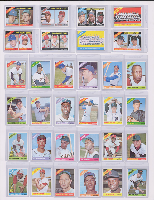 1966 Topps Baseball Complete Set 598/598