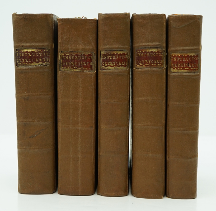Instructor Clericalis by Gardiner 1717-24 (5 Vol)