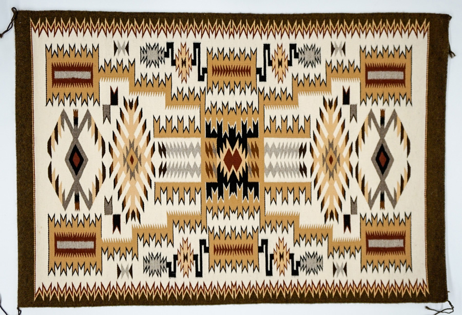 Navajo Textile by Lillie Touchin