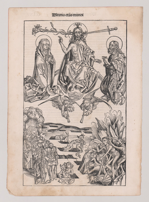 Page CCLXV 1493 Nuremberg Chronicle [Religious]