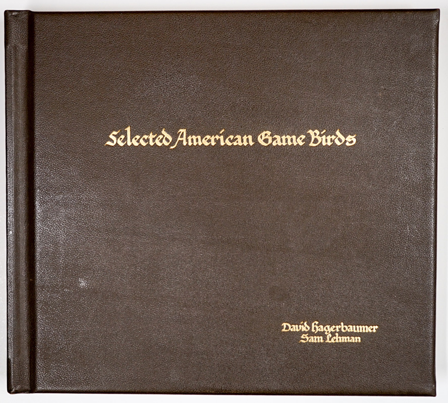 Game Birds Hagerbaumer / Lehman SIGNED 1972