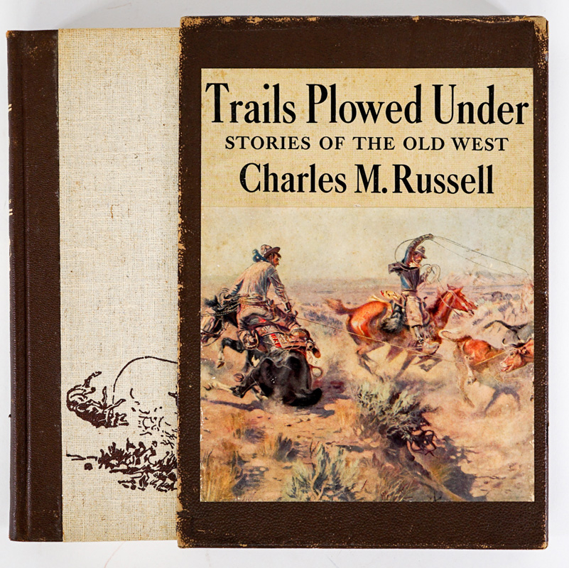 Trails Plowed Under Charles Russell 1943 SCARCE