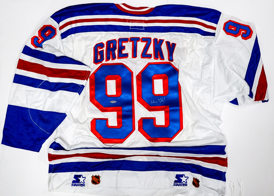 Wayne Gretzky Signed New York Rangers Jersey