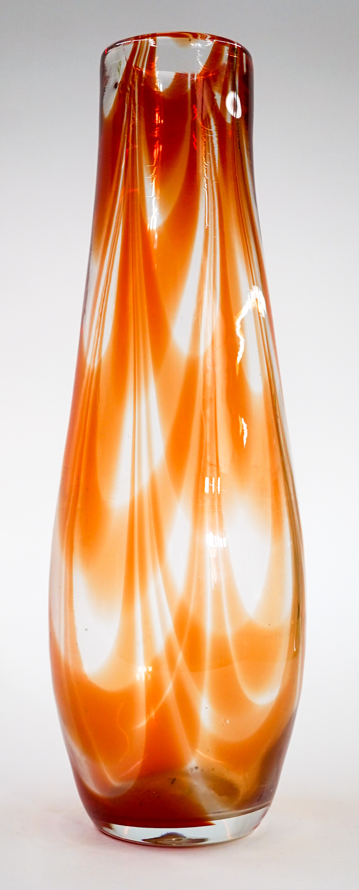 [Blenko] Mid-Century Glass 'Charisma' Tall Vase