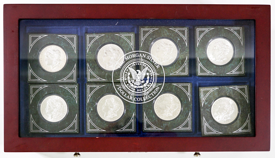 Uncirculated Morgan Silver Dollars Danbury Mint