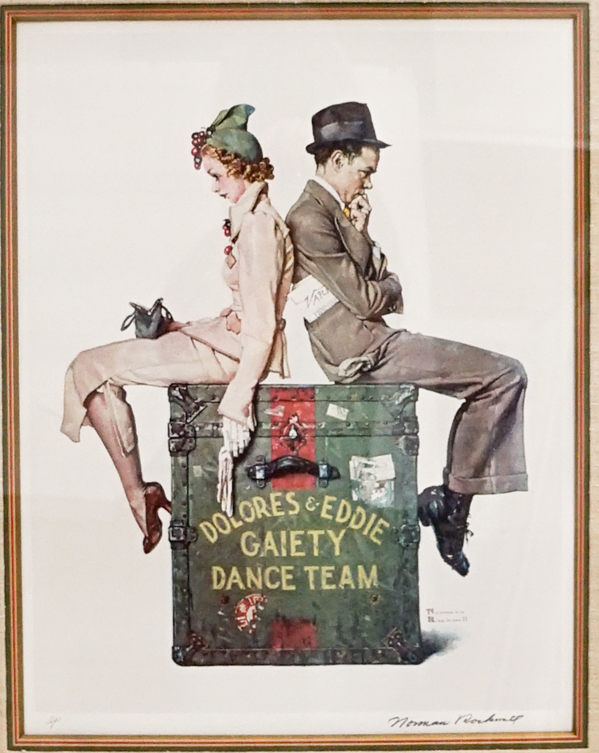 Norman Rockwell Artist Proof Lithograph