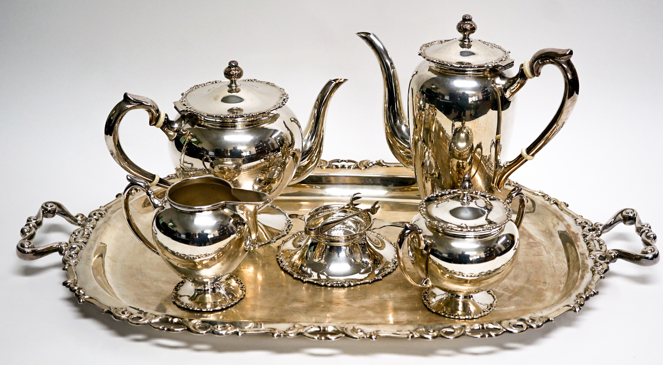 Camusso Peruvian Sterling Silver 925 Serving Set