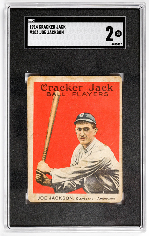 1914 Cracker Jack Joe Jackson #103