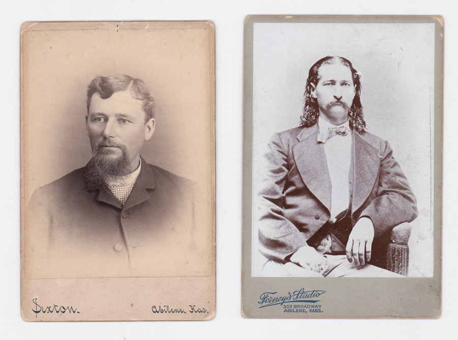 FINE CABINET CARD OF WILD BILL HICKOK BY FORNEY
