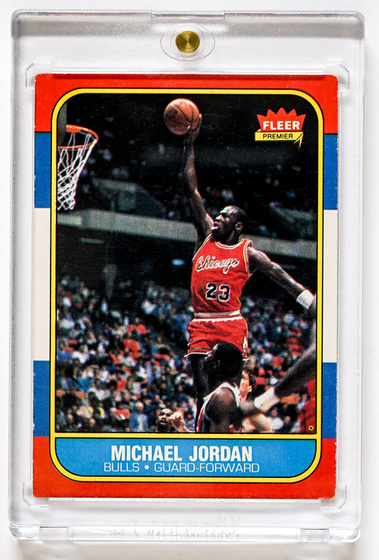 Michael Jordan 1986 Fleer Rookie Card