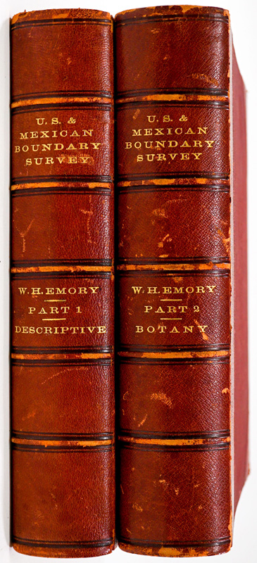 1857 U.S. & Mexican Boundary Survey in 2 Volumes