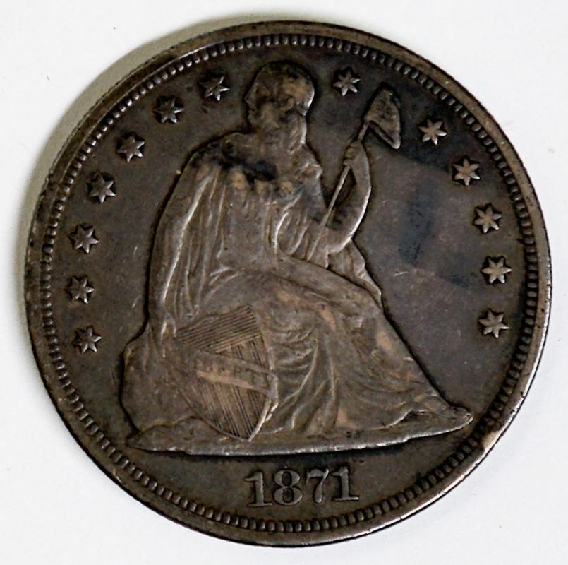 1871 U.S. Silver Dollar