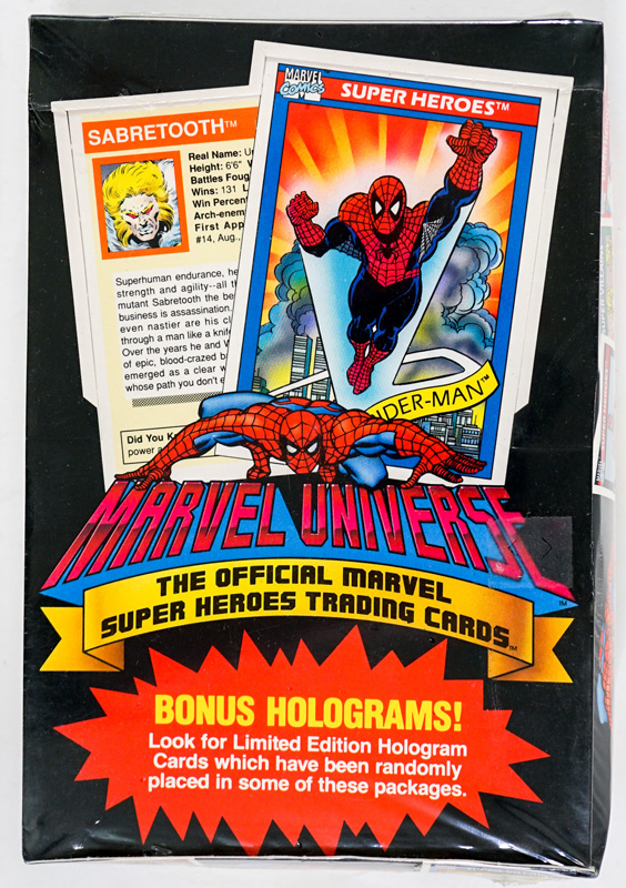 1990 Marvel Universe Series 1 SEALED BOX