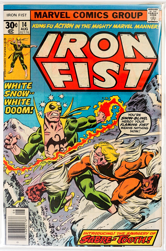 Iron Fist No. 14 in Near Mint Condition