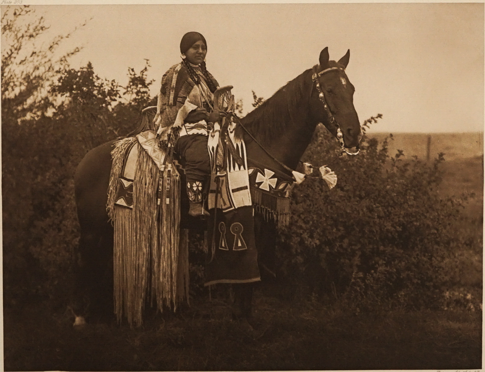 Edward Curtis Photogravure [Holiday Trappings]