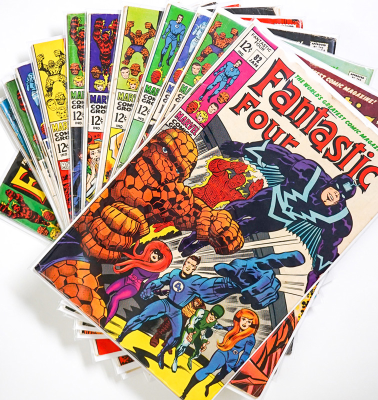 Fantastic Four Vintage Comic Books (13)