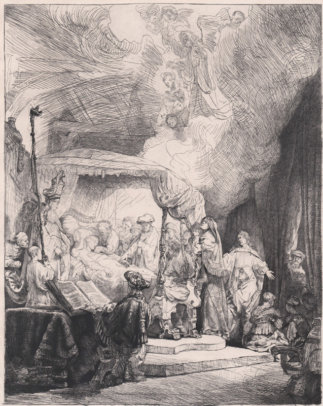 Rembrandt van Rijn (after) Etching & Drypoint