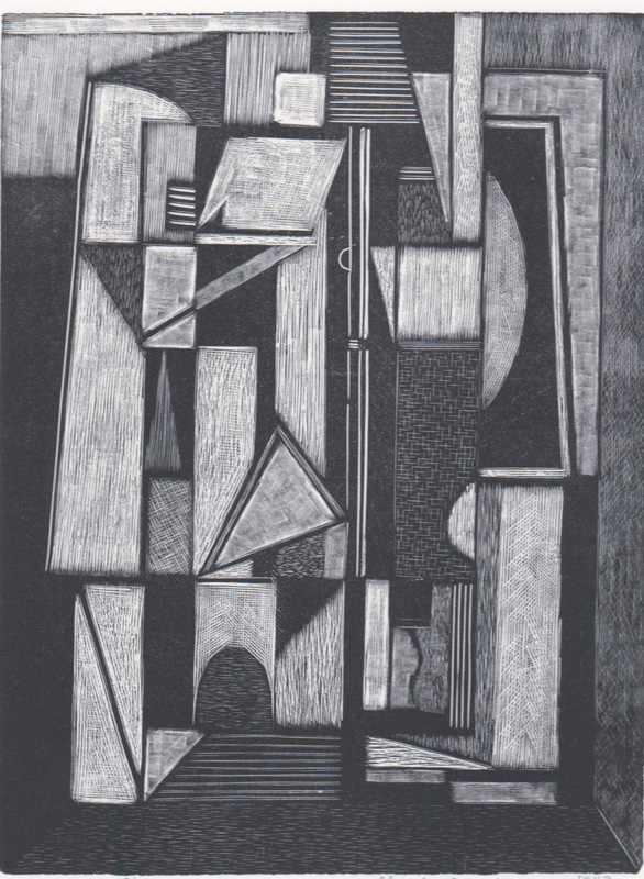 Charles Quest Wood Engraving #13/15 [Abstract]