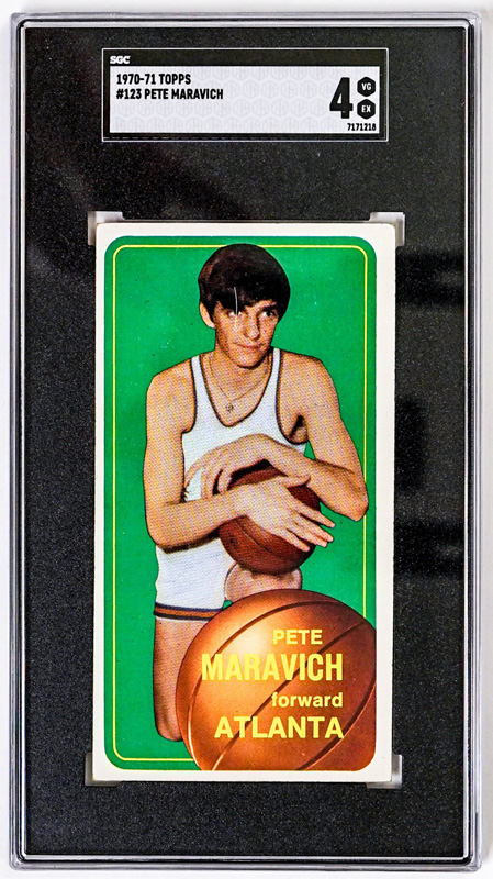 1970-71 Topps Pete Maravich #123 SGC 4