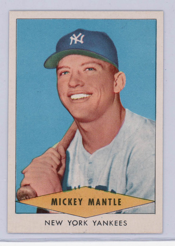 1954 Red Heart Mickey Mantle