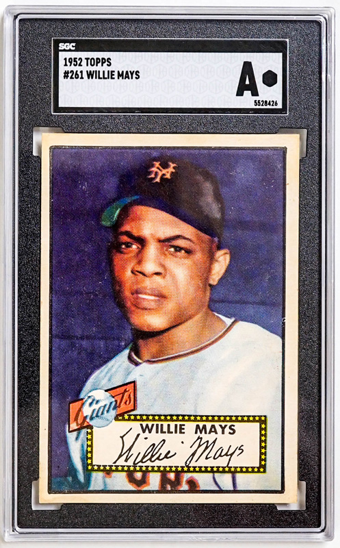 1952 Topps Willie Mays #261 SGC A