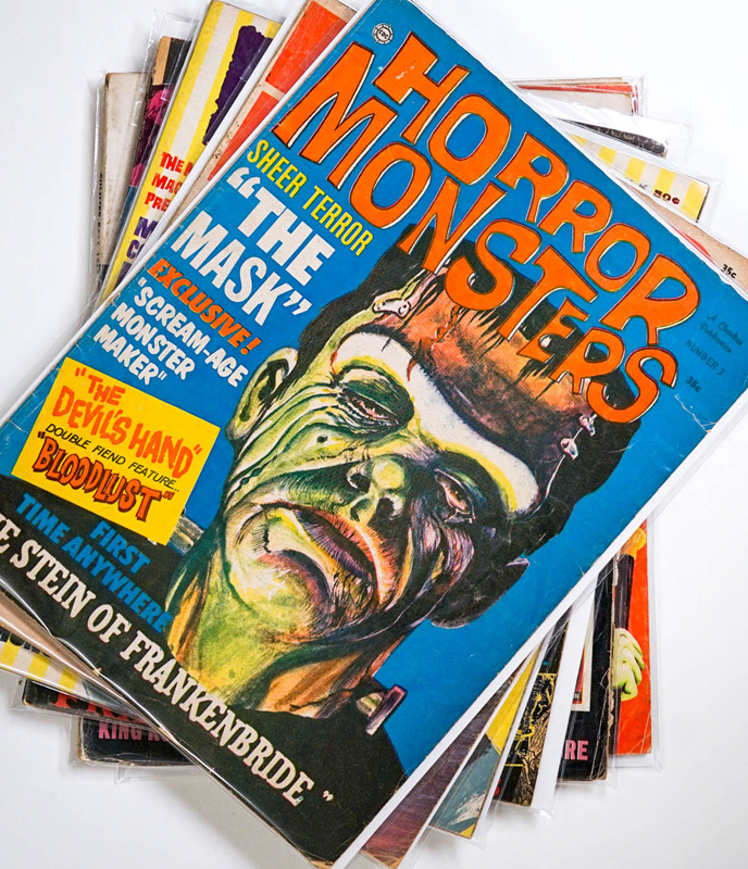 Vintage Monster Magazines (6)
