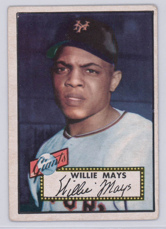 1952 Topps Willie Mays #261 Strong Color, NICE