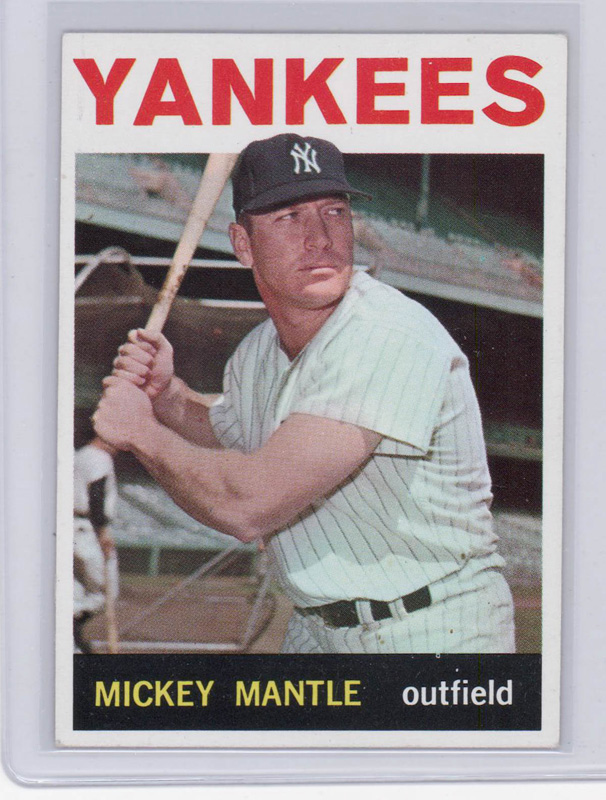 1964 Topps Mickey Mantle #50 EX/EX-MT