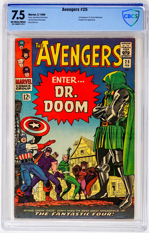 [Marvel, 1966] The Avengers #25 Dr. Doom CBCS 7.5