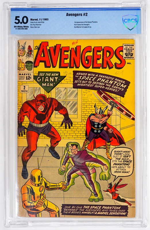 [Marvel, 1963] Avengers #2 CBCS 5.0