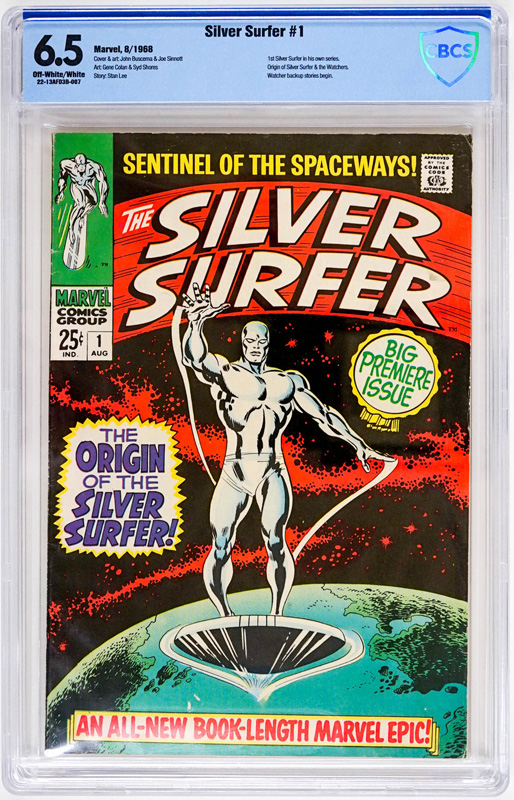 [Marvel, 1968] Silver Surfer #1 CBCS 6.5