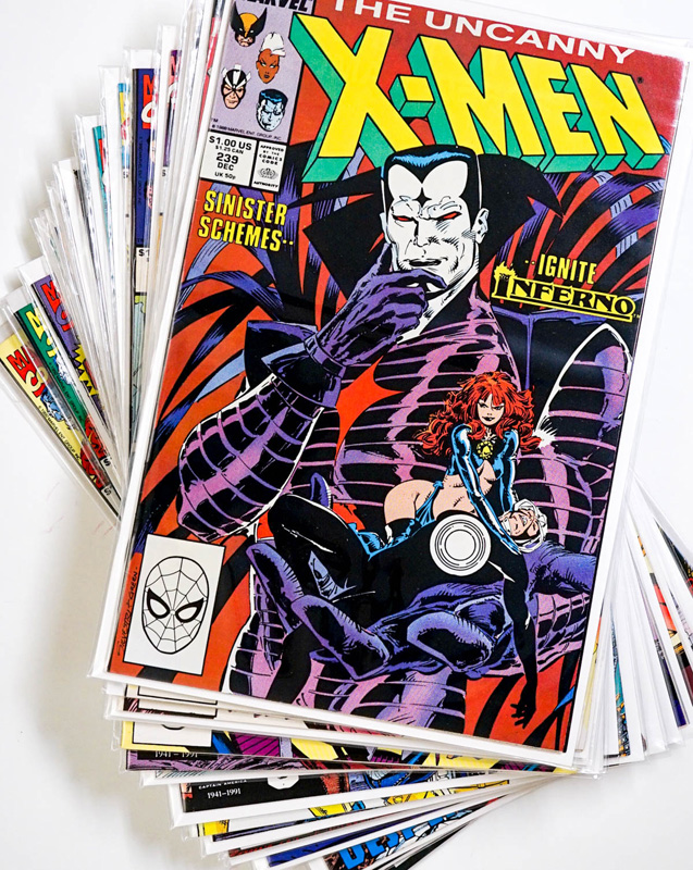 X-Men Vintage Comic Books. HIGH GRADE NOS